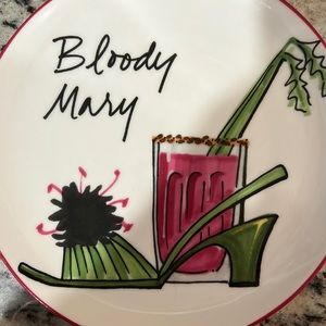 Bloody Mary plates set of 2